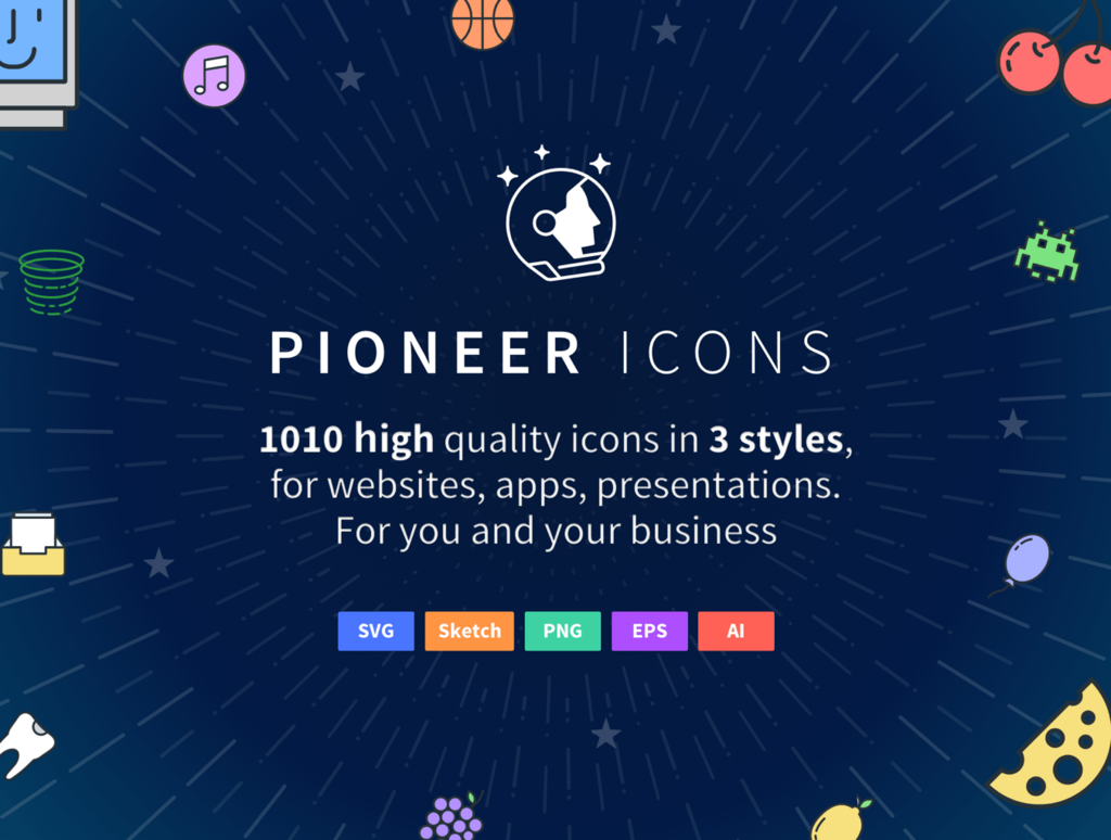 Icônes Pioneer-1