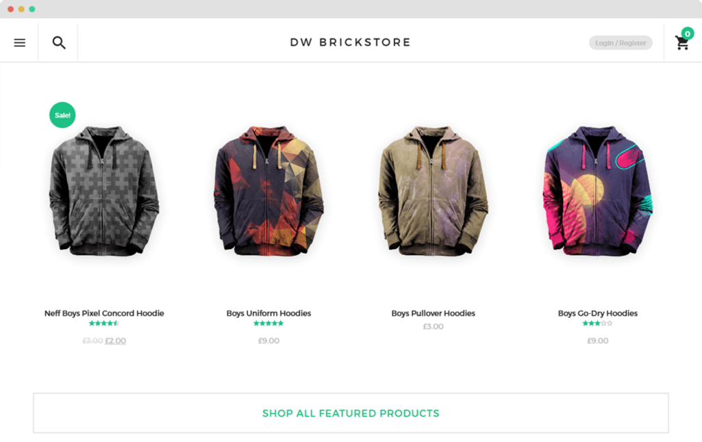 Brick store – Thème WordPress ecommerce-2