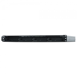 Synology nas rack 4bay 2.5/3.5 ssd/hdd sata, amd ryzen v1500b 4core 2.2 ghz, 2gb ddr4, 4xgigabit