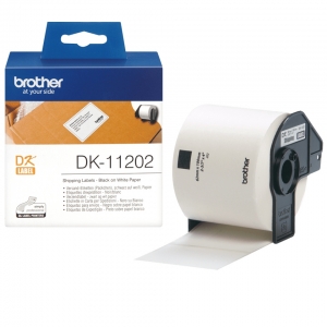 Brother shipping labels dk11202 62x100mm