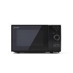 Sharp yc-gg02e-b - forno a microonde 20l - 800w - controllo digitale - grill - 11 livelli di potenza - black