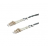 Cavo fibra ottica 0,5mt connettori lc-lc 50/125 om3 multi. blue