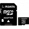 Micro sd 16gb classe 10 con adatt. sd ridata