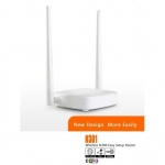 Router wireless n 300mbps tenda n301 4p ethernet 2 antenne fisse