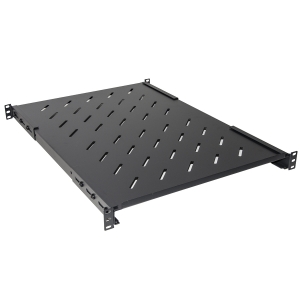 Ripiano fisso rack 19 1u prof.650mm allungabile colore nero