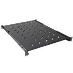 Ripiano fisso rack 19 1u prof.650mm allungabile colore nero