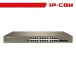 Switch ip-com g5328xp-410 24p glan poe+ 4 sfp+ l3 managed profi