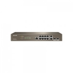 Switch managed l3 10 porte gbit + 2 porte sfp tenda teg5312f