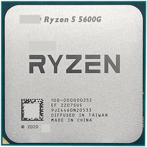 Cpu amd ryzen 5 5600g 3.9 ghz sk am4 6core/12thread vga int.tray