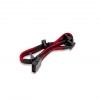 iTek ITCP4SBR 0.3m 4-pin Molex 4x SATA Nero, Rosso cavo SATA