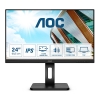 (refurbished) monitor aoc 24p2q 24 pollici 1920x1080 full-hd vga hdmi dp black