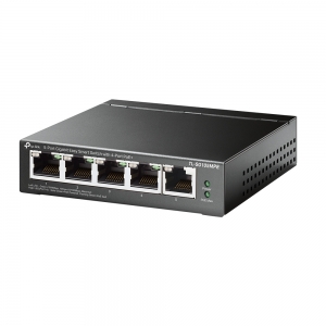 Tp-link 5-port gigabit easy smart switch con 4-porte poe+