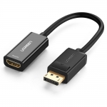 Adattatore displayport m a hdmi-f ugreen cavo 25cm c.dorati
