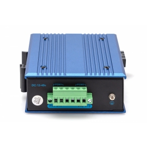 Digitus convertitore multimediale industriale da 10/100/1000 base-tx a 1000 base-fx