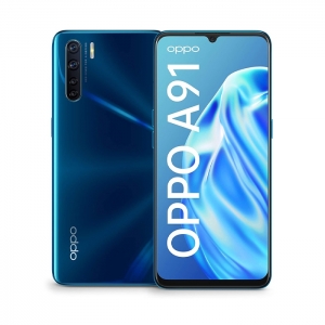 (refurbished) smartphone oppo a91 cph2021 128gb 6.4" amoled 48mp blue [grade b]