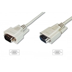 Cavo vga 1,8mt m/m colore beige