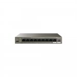 Hub switch 9p gigabit tenda teg1110pf-8-102w 8poe 102w is.vlan
