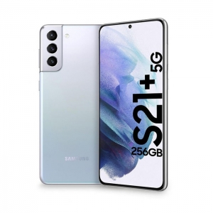 (refurbished) smartphone samsung galaxy s21+ 5g sm-g996b 128gb 6.7" dynamic amoled 2x 12mp silver [grade b]