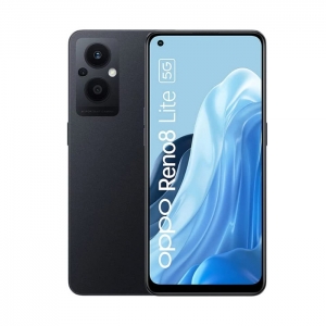 (refurbished) smartphone oppo reno 8 lite 5g 128gb 6.4" amoled 64mp black [grade b]
