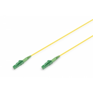 Cavo patch simplex in fibra ottica, monomodale, lc/apc - lc/apc, 15 m