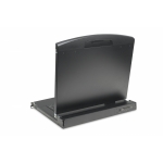 Console kvm modulare hd lcd con tft da 19", connessione kvm vga a 8 porte, touchpad, layout di tastiera italiano