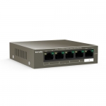 Tenda switch desktop 5 porte 10/100 con 4 poe 35w - tef1105p-4-38w