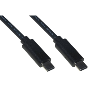Cavo usb-c 3.2 gen 2x2 video 4k maschio/maschio 10 gbps 60w (20v/3a) mt 3