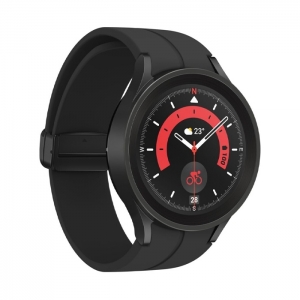 (refurbished) smartwatch samsung galaxy watch5 pro sm-r920 gbs 1.4" amoled 45mm touchscreen wifi black titanium [grade a]