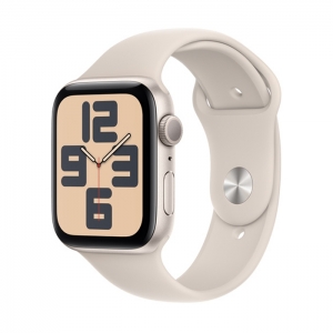 (refurbished) smartwatch apple watch se 2nd gen. (a2722) gps aluminium 40mm 32gb oled touchscreen silver [grade b]