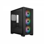 Case elite 301 - matx, usb3, type-c, 3x fan argb