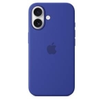Apple iphone 16 silicone case magsafe ultramarine myy63zm/a