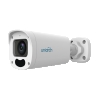 Telec. ip uniarch 4mpx motoriz. audio bullet poe 2.8-12mm h265