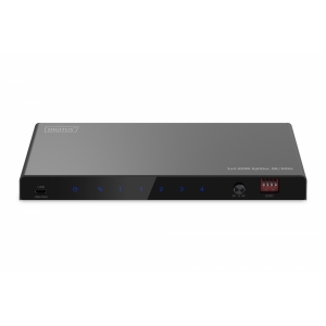 Splitter hdmi 1x4 8k/60hz (4:4:4), toslink, stereo, edid control