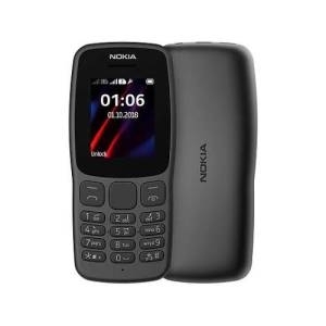 Nokia 106 (black) - mobile phone - dual sim