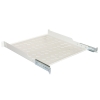 Ripiano rack 19 1u prof. 450mm 4 attacchi fontale+post. grigio