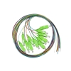 Set 12 cavi pigtail fibra ottica colorati connettori sc apc singlemode mt.2 (lksc12apc)