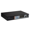 Switch di rete 8 porte gigabit poe 150 watt + 2 porte sfp e una porta console rj45 layer 2 (lksw8l2)