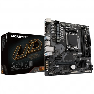 Scheda madre gigabyte ga-a620m h sk am5 2*ddr5 m.2 raid dp+hdmi