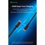 Cavo smart series 100w c a c pd carica rapida (5a, 1,5 m)