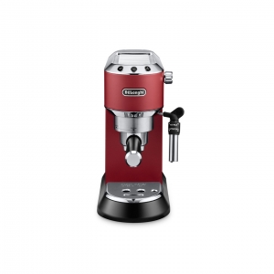 Macchina per caffe' cialde o macinato dedica ec685.r rosso