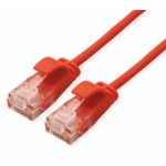 Cavo rete cat.6a 0,30mt rosso