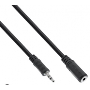 Cavo audio prolunga stereo jack 3,5 m/f 3mt