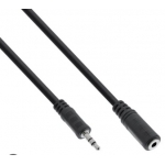 Cavo audio prolunga stereo jack 3,5 m/f 3mt