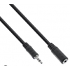Cavo audio prolunga stereo jack 3,5 m/f 3mt