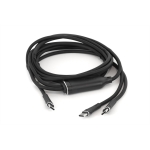 Cavo sdoppiatore usb-c caricabatteria 100 watt mt 2