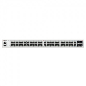 Fortiswitch-148f-fpoe switch l2+ man. con 48 p. ge + 4 p. sfp+ power budget fino a 740w