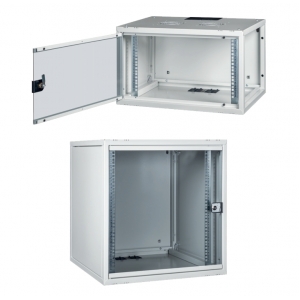 Armadio rack a parete 12u 600x633x600 (lxhxp) grigio link disas.