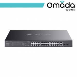 Omada 28-port gigabit easy managed switch with 24-port poe+ - es228gmp