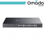 Omada 28-port gigabit easy managed switch with 24-port poe+ - es228gmp