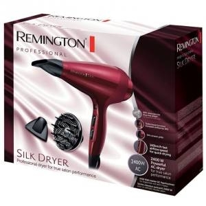 Remington ac9096 - asciugacapelli - motore ac - 2400w - seta - 3 temp/vel - ioni - concentr/diff - 140km/h